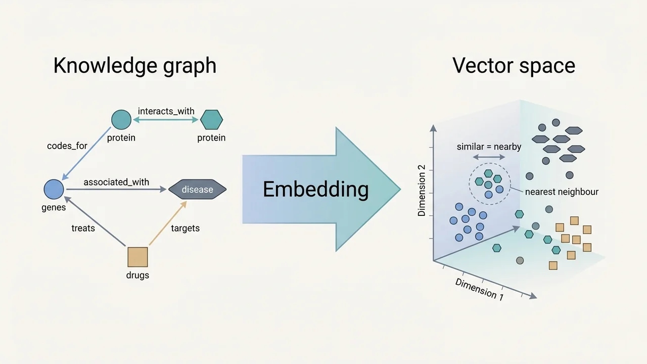 Bio2Vec: Smart analytics infrastructure for the life sciences — research illustration